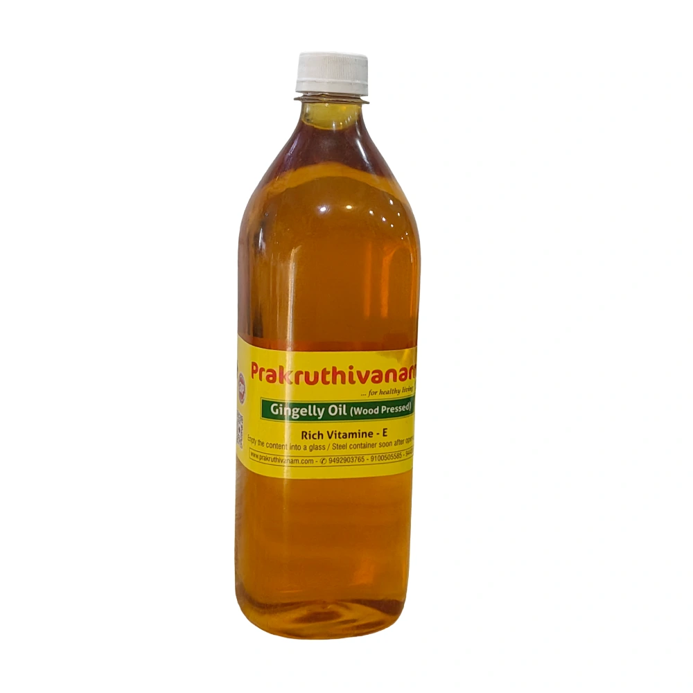 Prakruthivanam Wood Pressed Gingelly Oil 1L