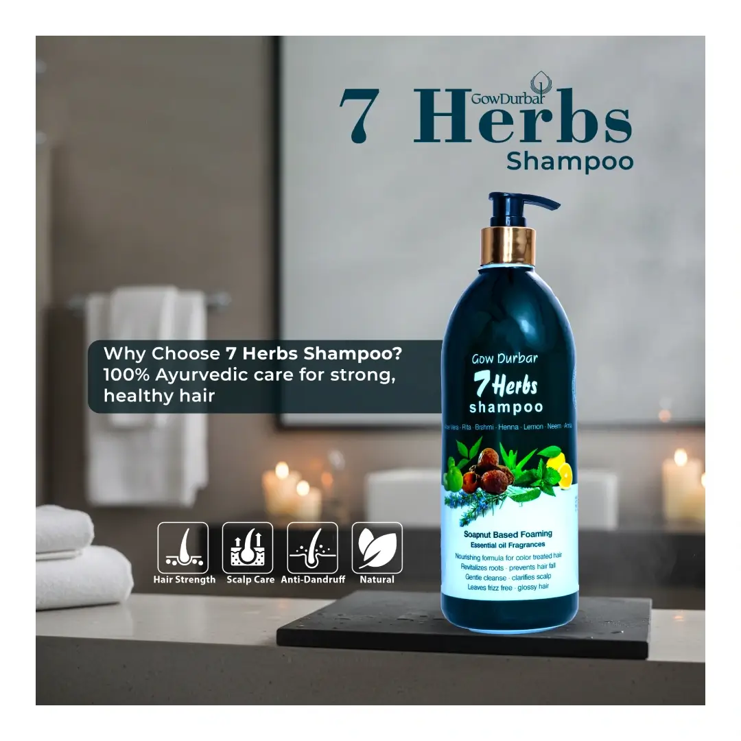 Gowdurbar 7Herbs Shampoo 250Ml