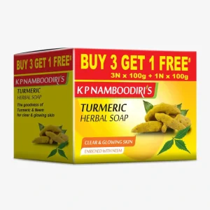 K P Namboodiri's Turmeric Herbal Soap  75Gms