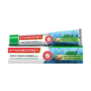 K P Namboodiri's Mint Fresh Herbal Gel Tooth Paste 80Gms
