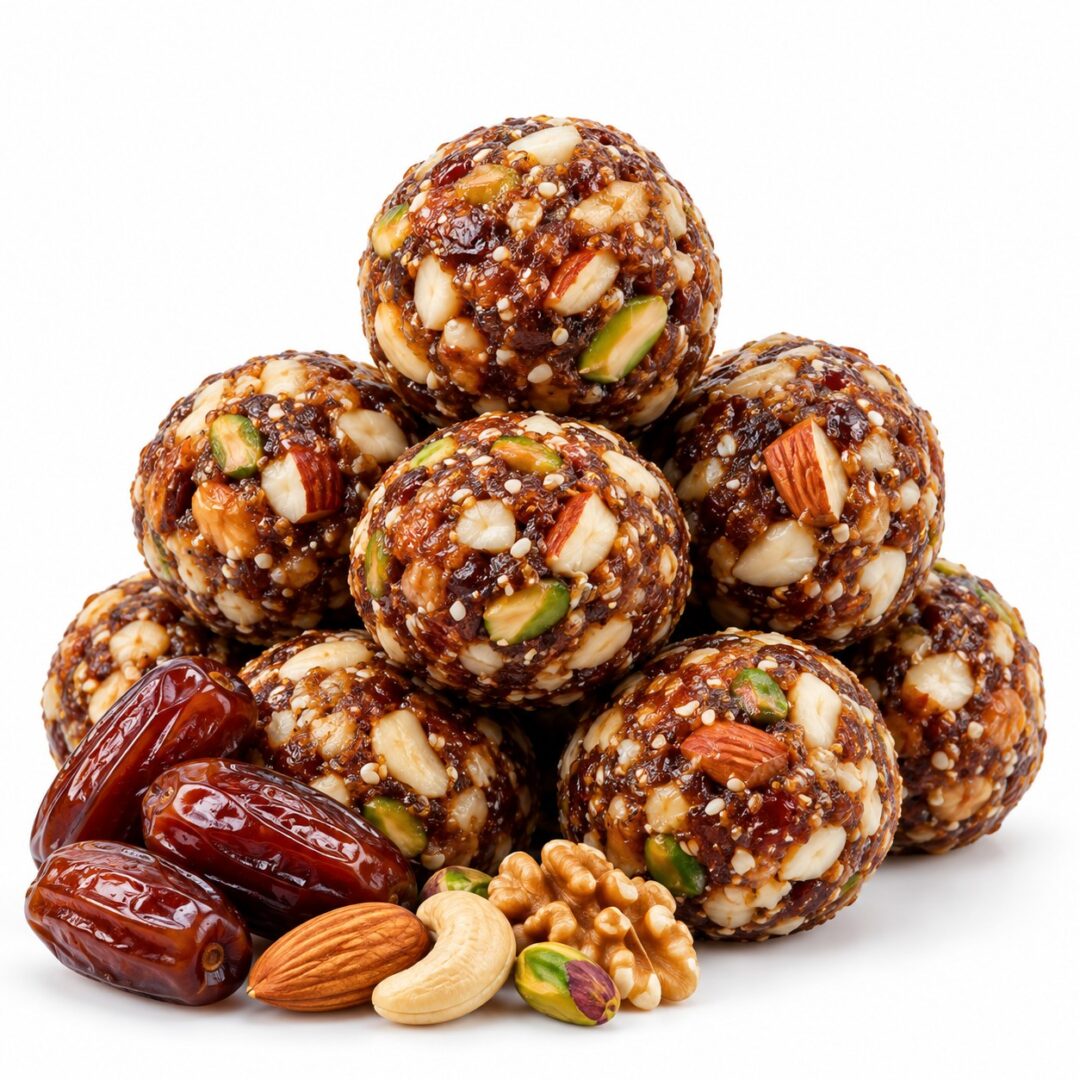 Dry Fruit Laddu With Dates 165 g